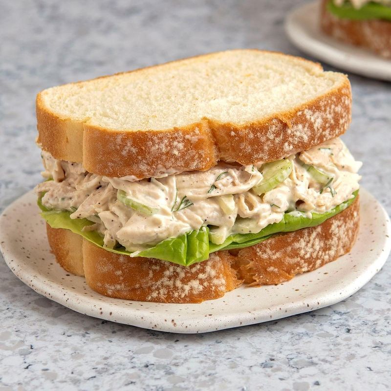 Chicken Salad Sandwich: The Ladies' Luncheon Favorite