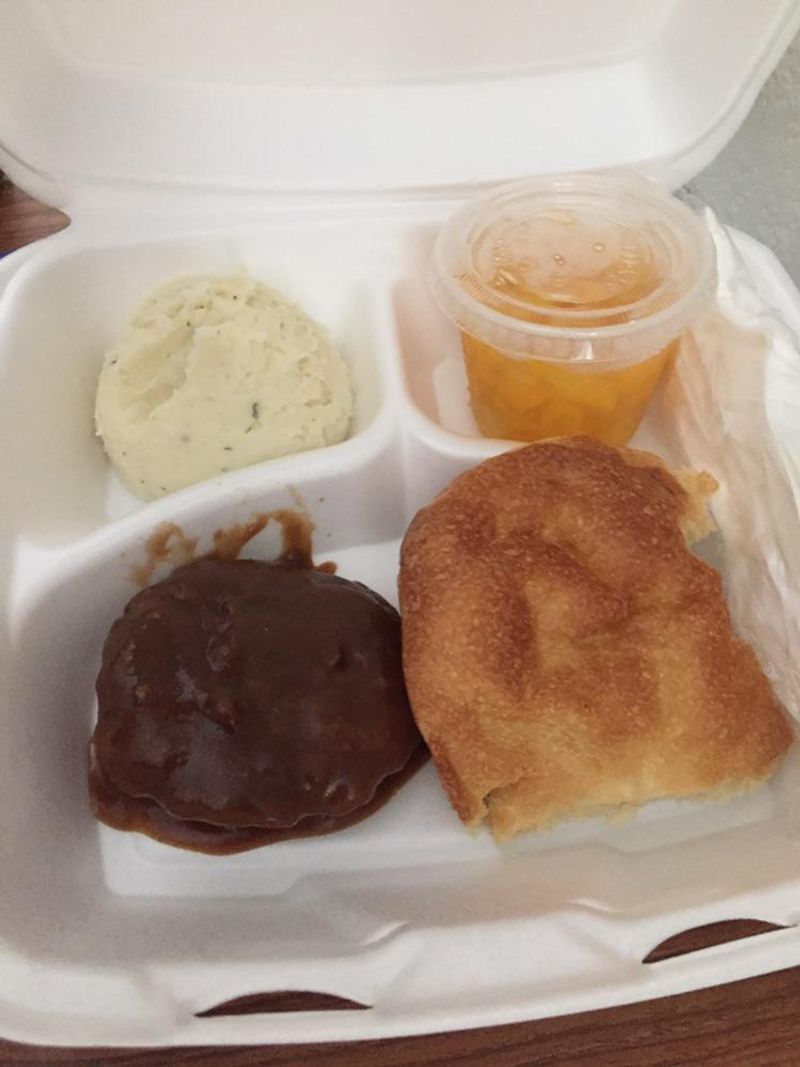 Salisbury Steak with Mashed Potatoes