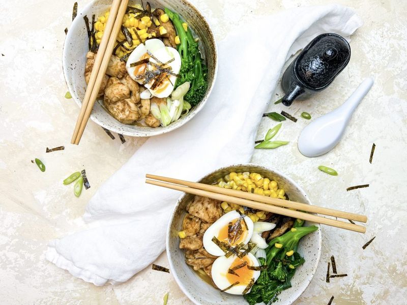 Broccoli Ramen Bowls