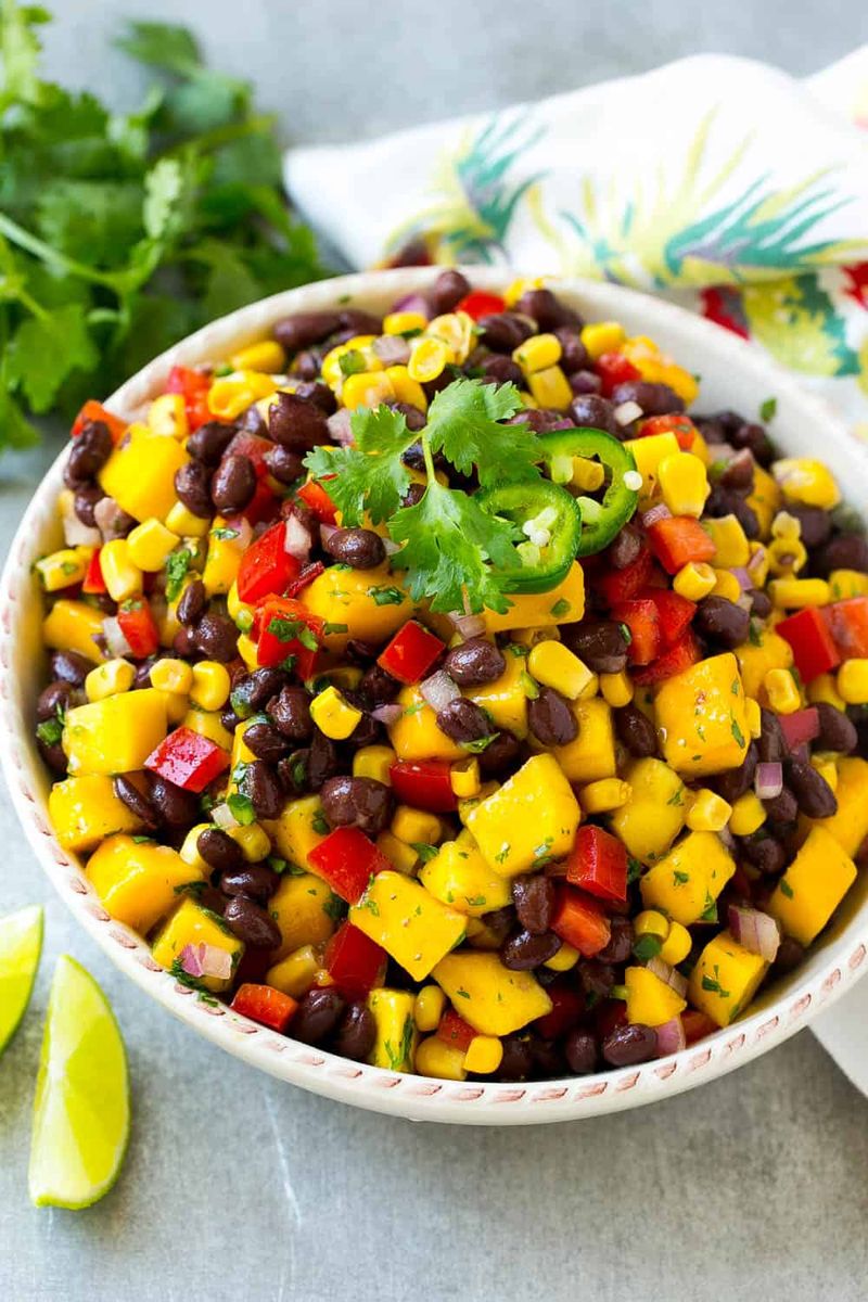 Mango and Black Bean Salad