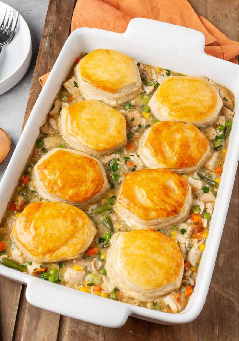 Chicken Pot Pie Casserole