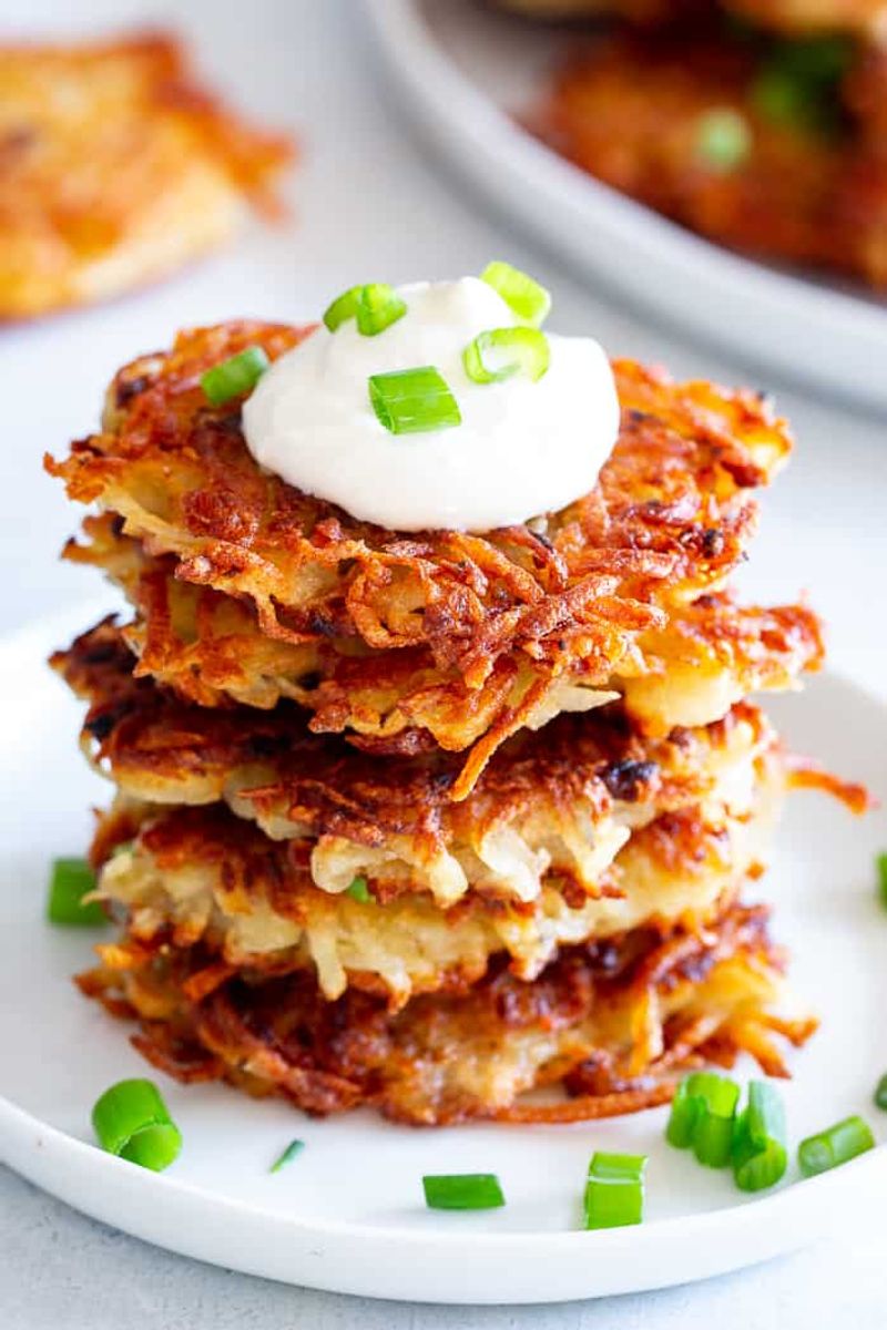 Sprouts And Potato Pancakes