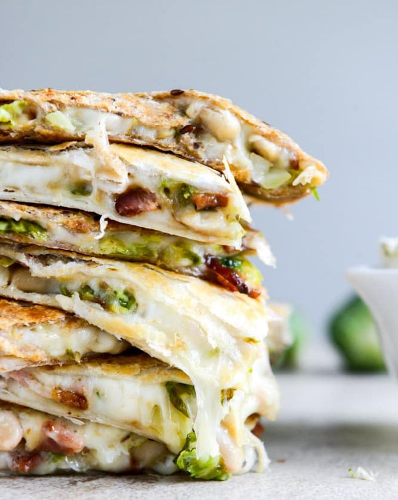 Brussels Sprouts Quesadillas