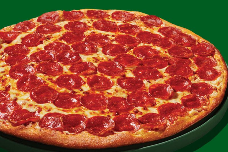 Thin Crust Deluxe Pizza – Papa John’s