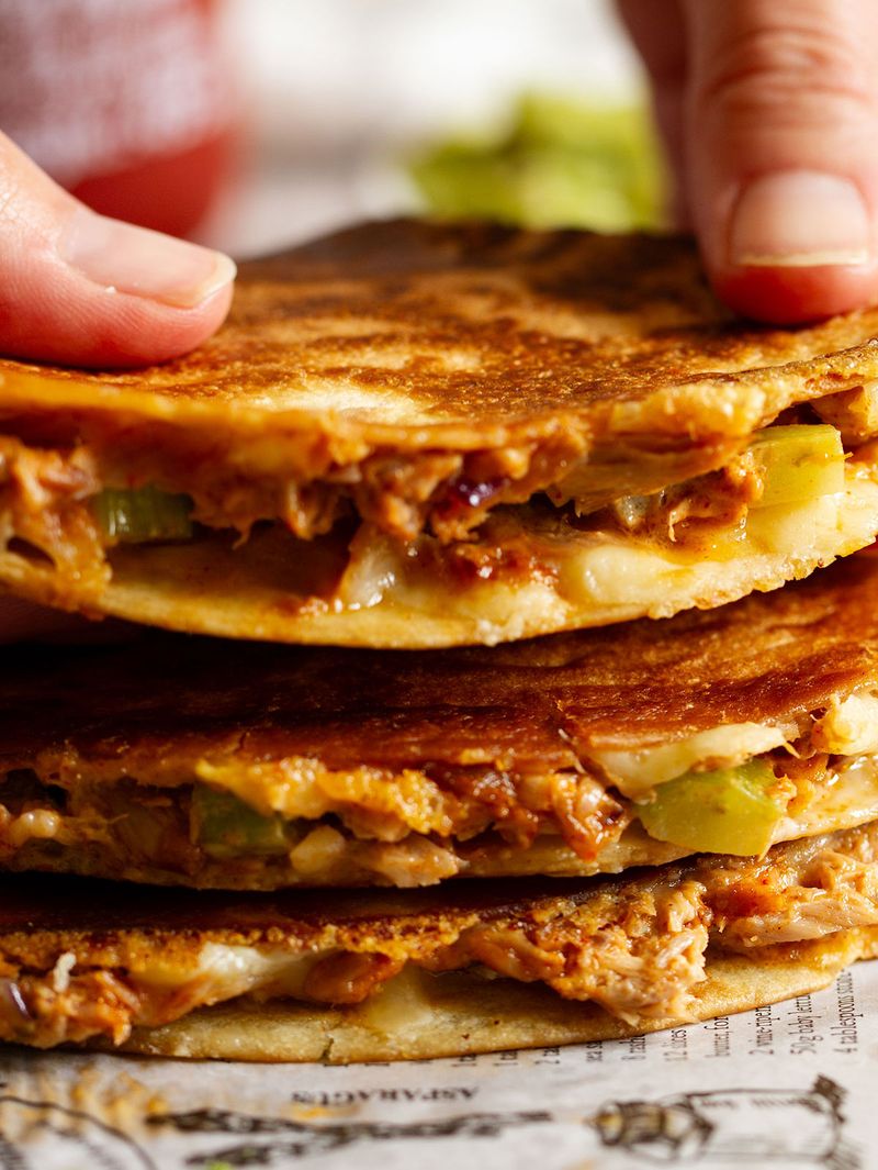 Tuna Melt Quesadillas