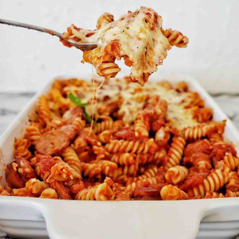 Chorizo Pasta Bake