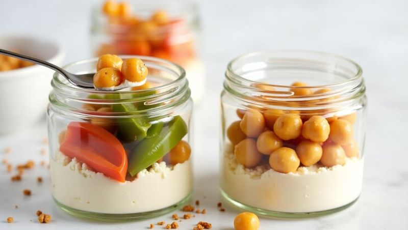 Cottage Cheese Snack Jar