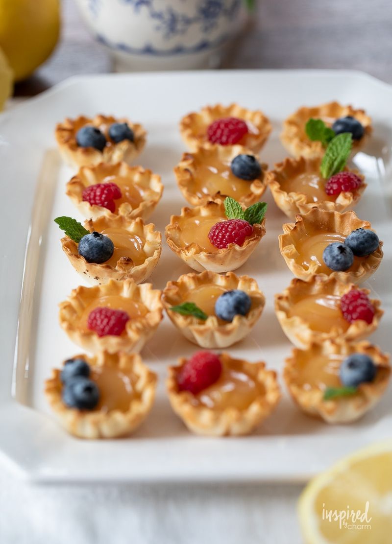 Zesty Lemon Curd Tartlets