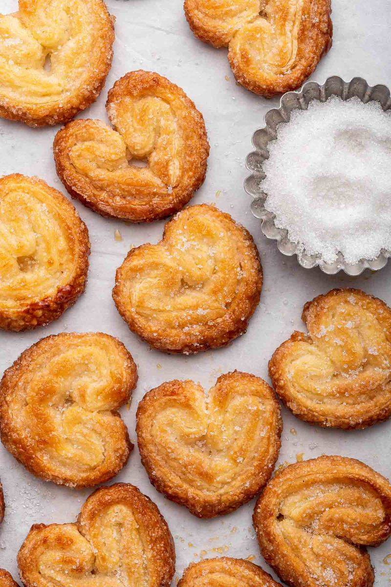 Heart-Shaped Palmiers