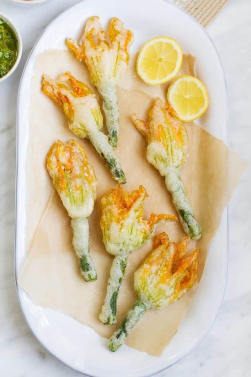 Fiori di Zucca Fritti (Fried Zucchini Flowers)