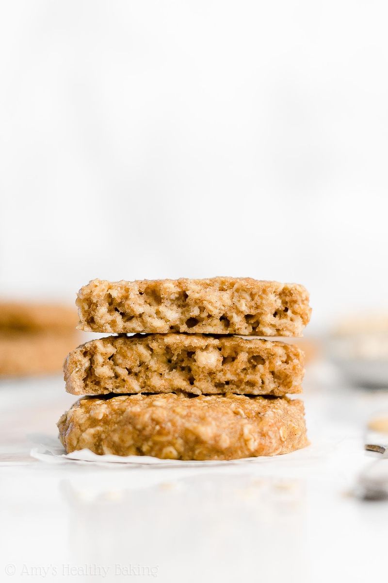 Peanut Butter & Banana Oatmeal Cookies