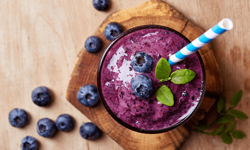 Blueberry Protein Punch