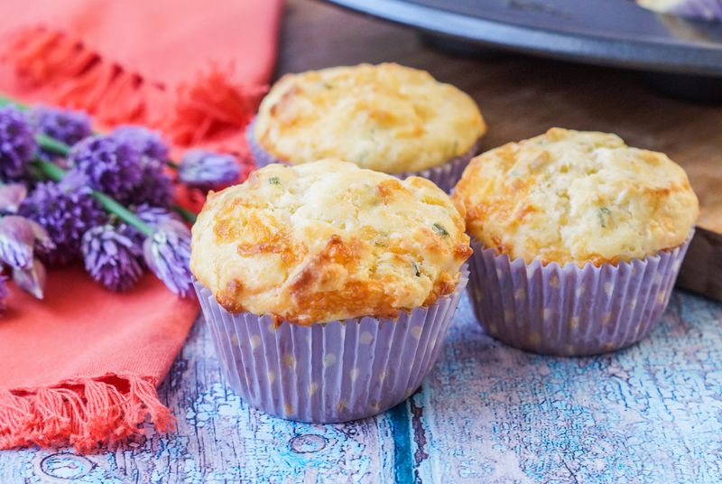 Cheddar and Chive Muffins