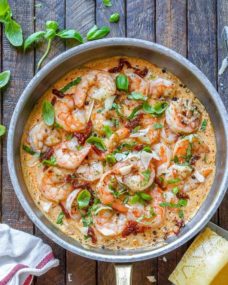 Creamy Garlic Shrimp