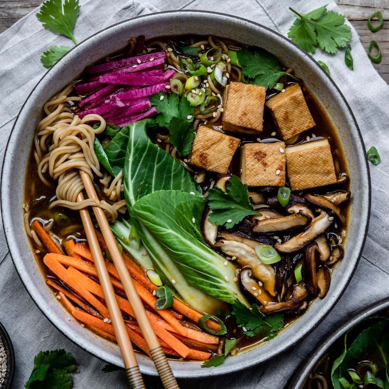 Vegan Ramen with Tofu