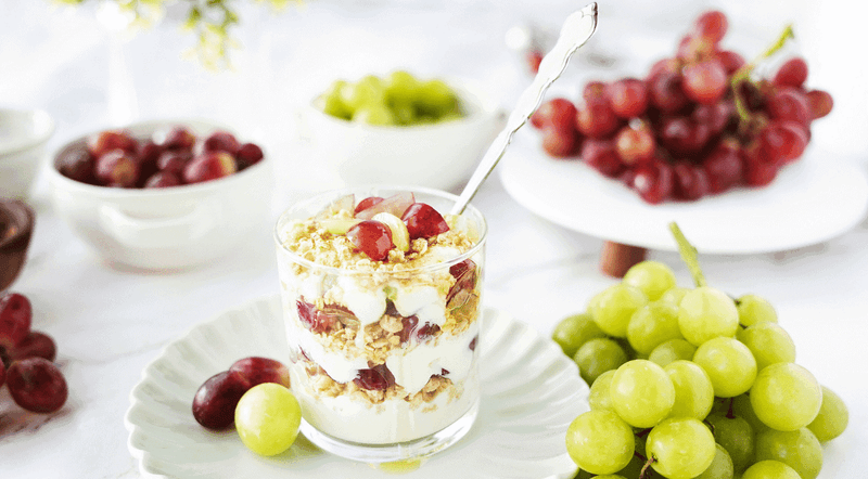 Granola-Style Grape Nuts Parfaits