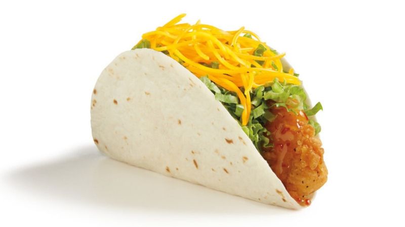 Del Taco Crispy Chicken Taco