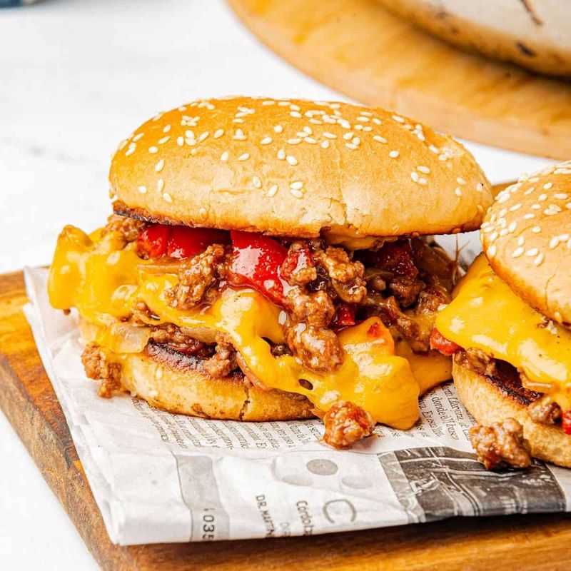 Cheesy Sloppy Joes