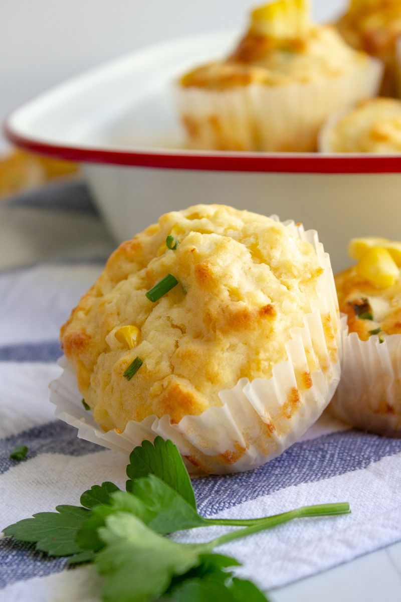 Corn and Cheddar Muffins