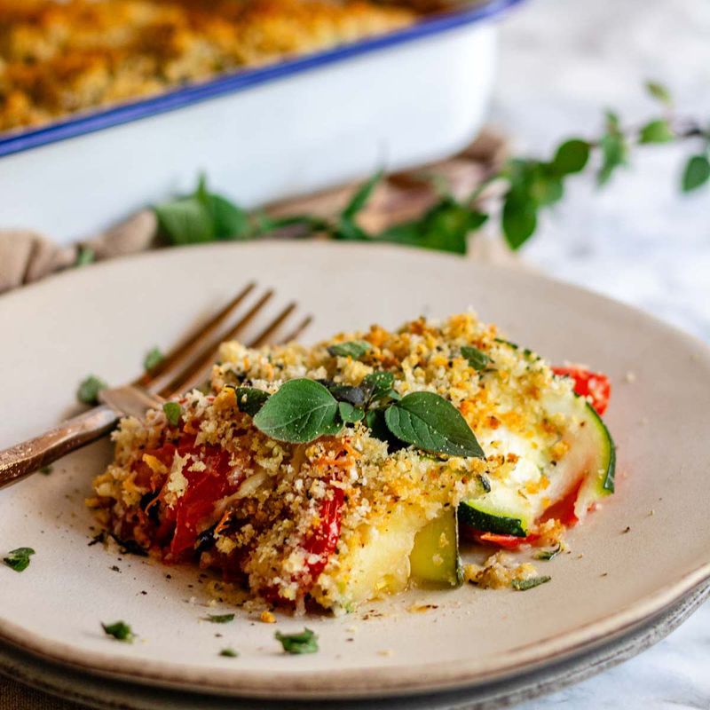 Zucchini and Tomato Casserole