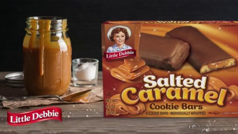 Salted Caramel Cookie Bars