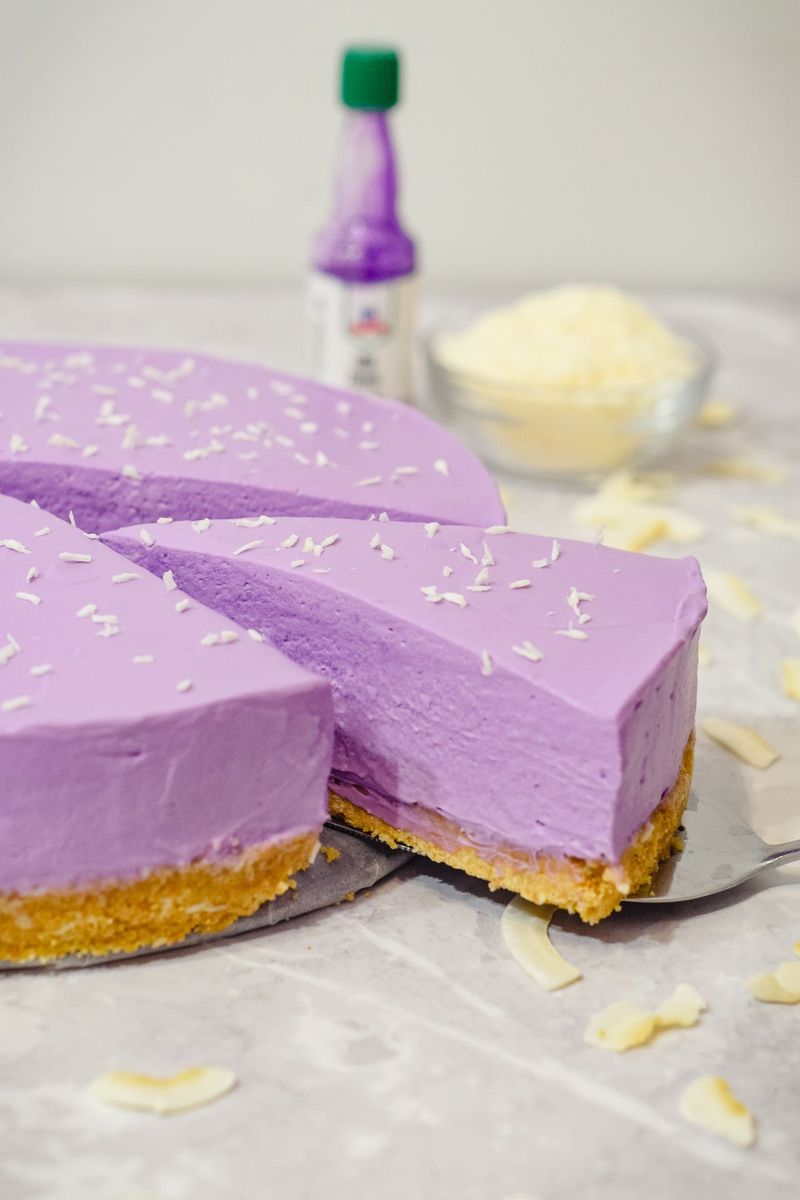 Ube Cheesecake