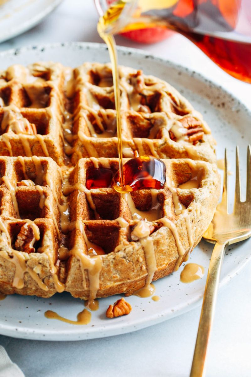 Apple Cinnamon Waffles