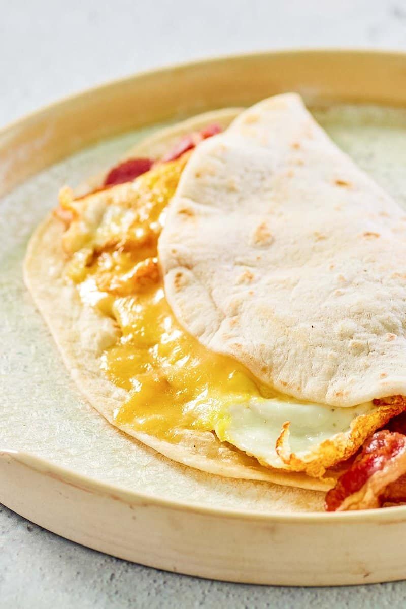 Dunkin' Donuts Egg & Cheese Wake-Up Wrap