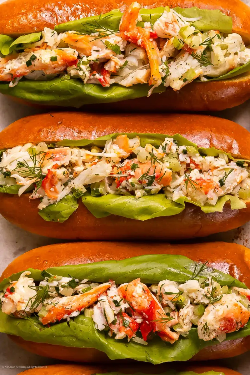 Simple Crab Salad Sandwiches