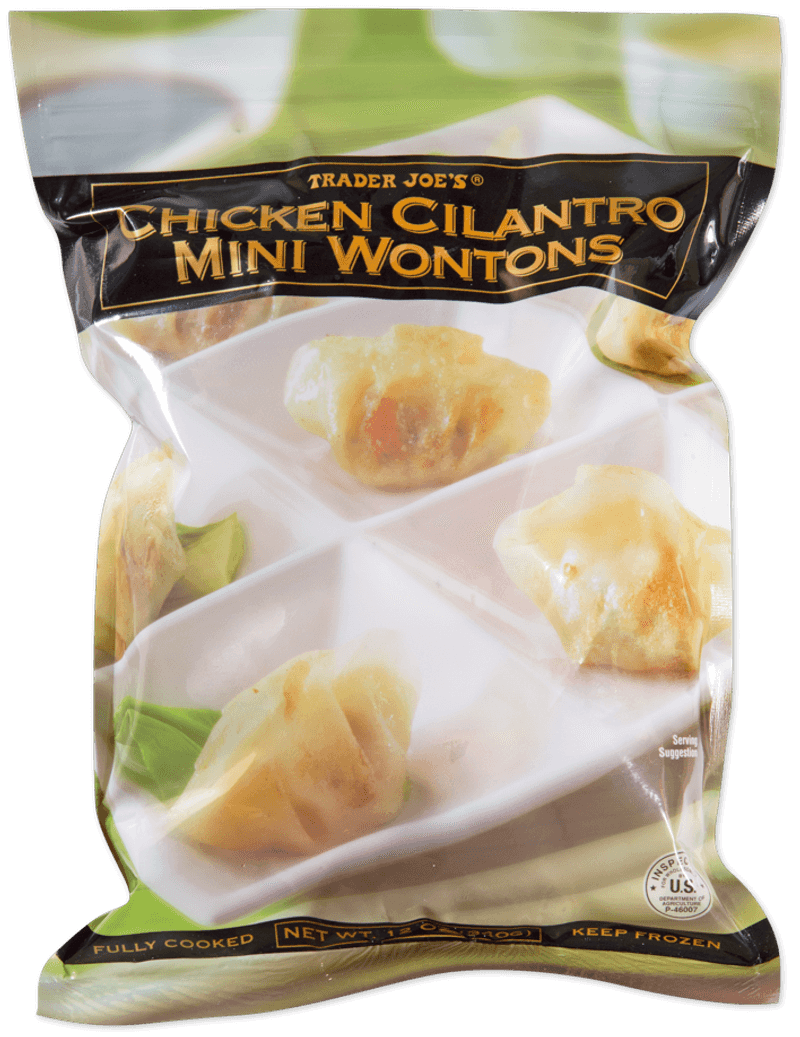 Chicken Cilantro Mini Wontons