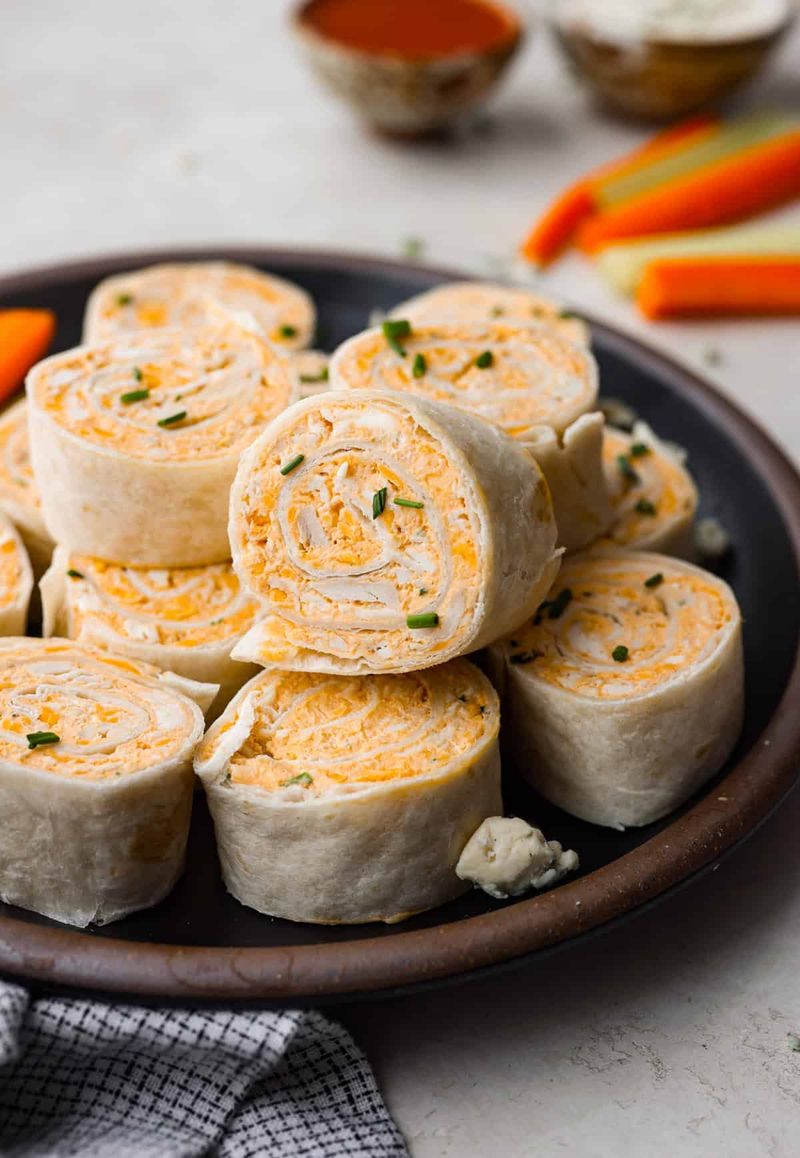 Buffalo Chicken Roll Ups