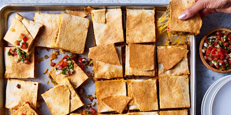 Sheet-Pan Quesadillas