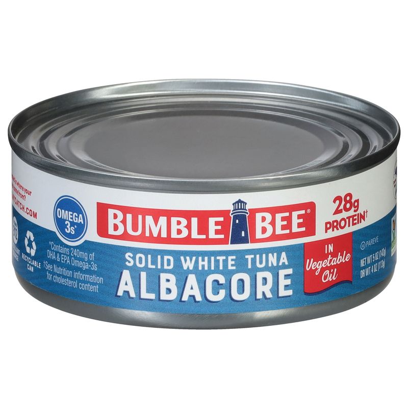 Bumble Bee Solid White Albacore in Vegetable Oil - Sustainability Red Flag