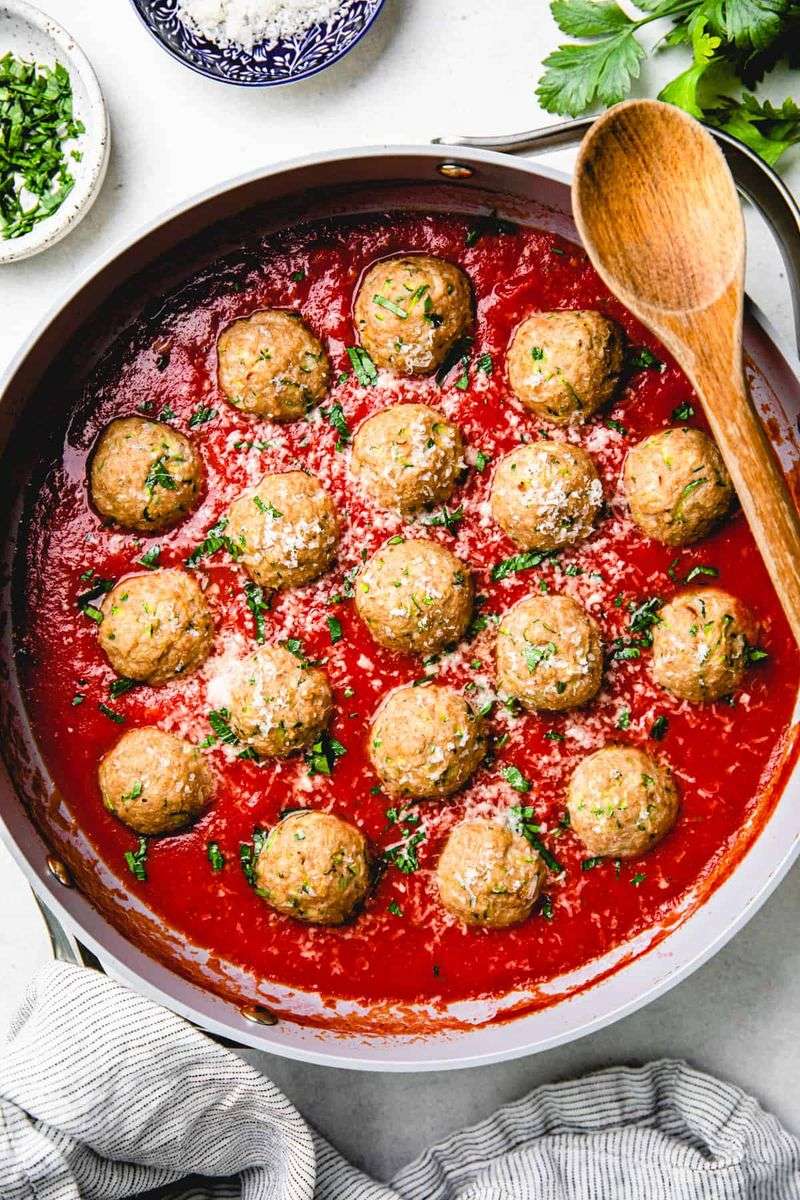 Turkey and Zucchini Meatballs
