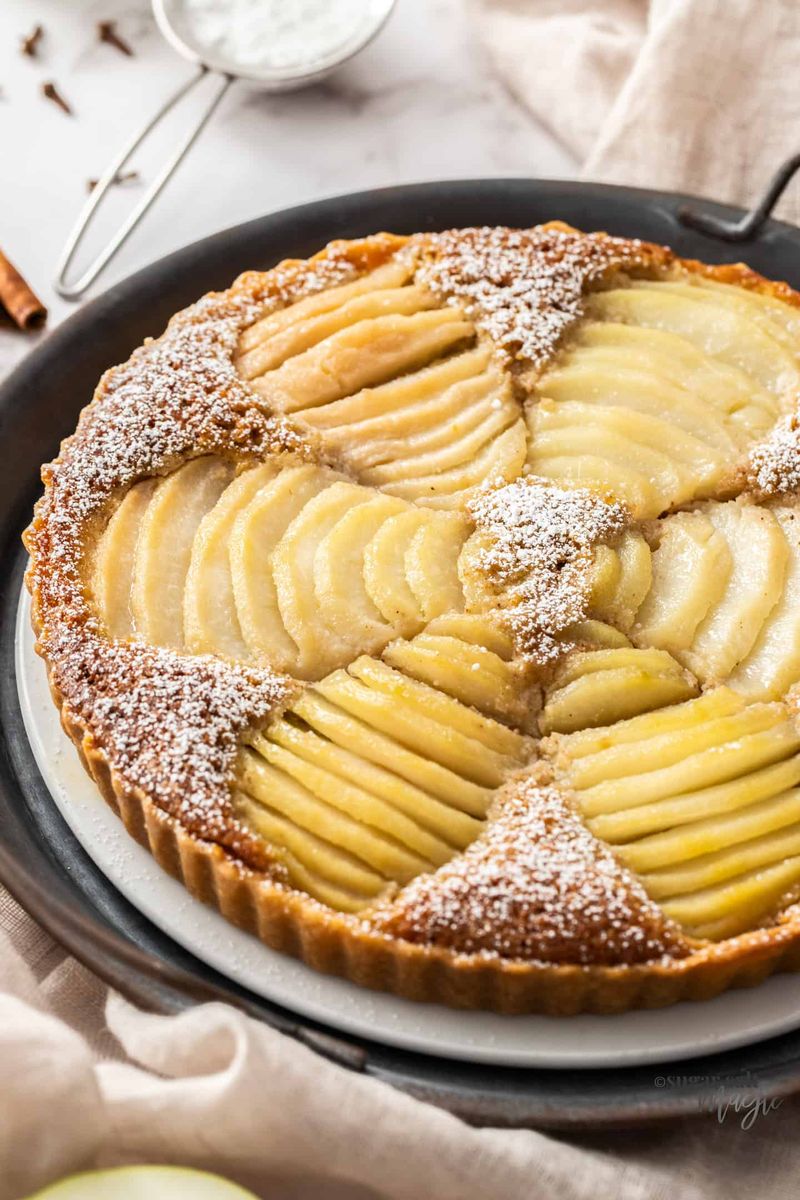 Pear and Almond Tart Cake