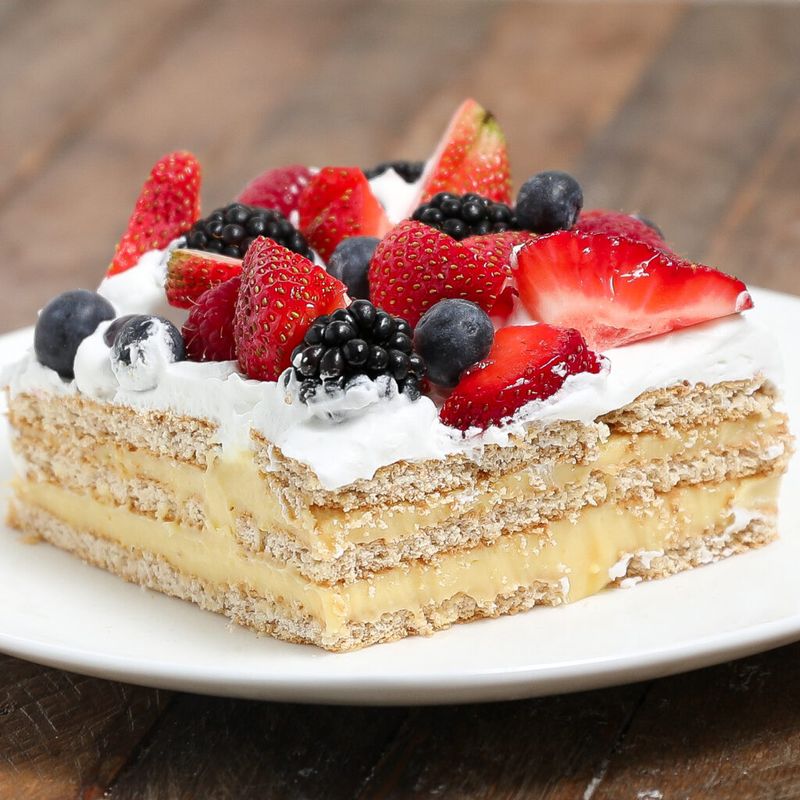 Berry Icebox Cake