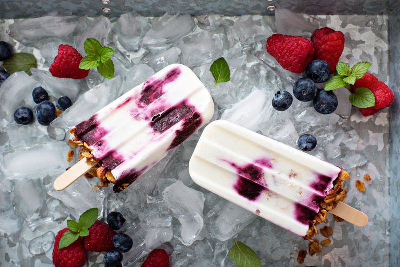 Yogurt Parfait Popsicles
