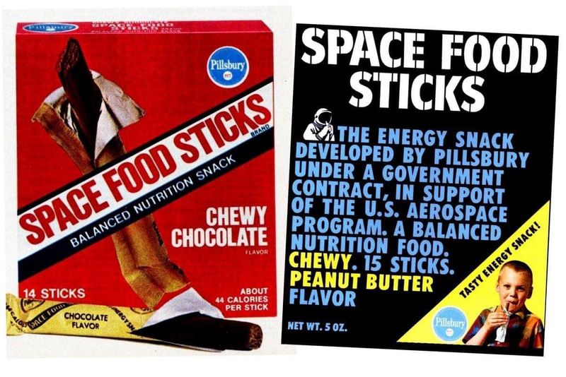 Space Food Sticks Ice Cream