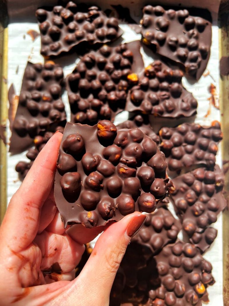 Dark Chocolate Chickpeas