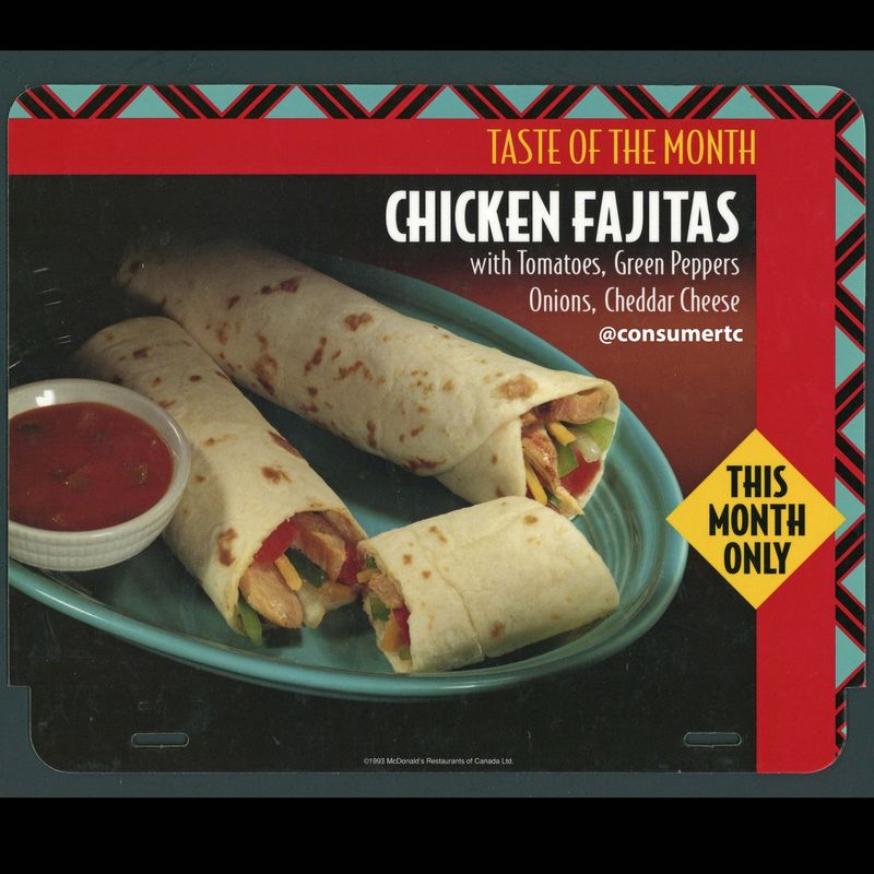 McDonald's Chicken Fajitas