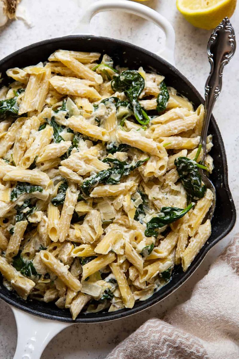 Spinach Artichoke Penne