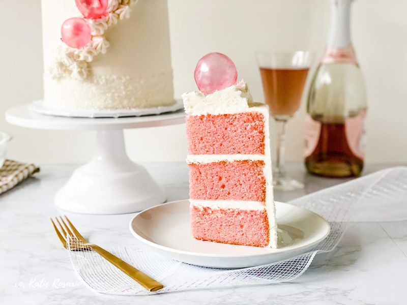 Pink Champagne Cake