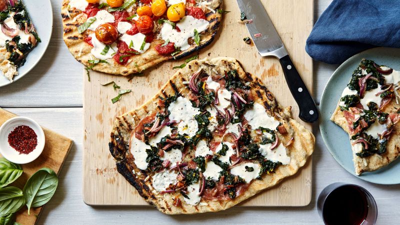 Grilled Pizza