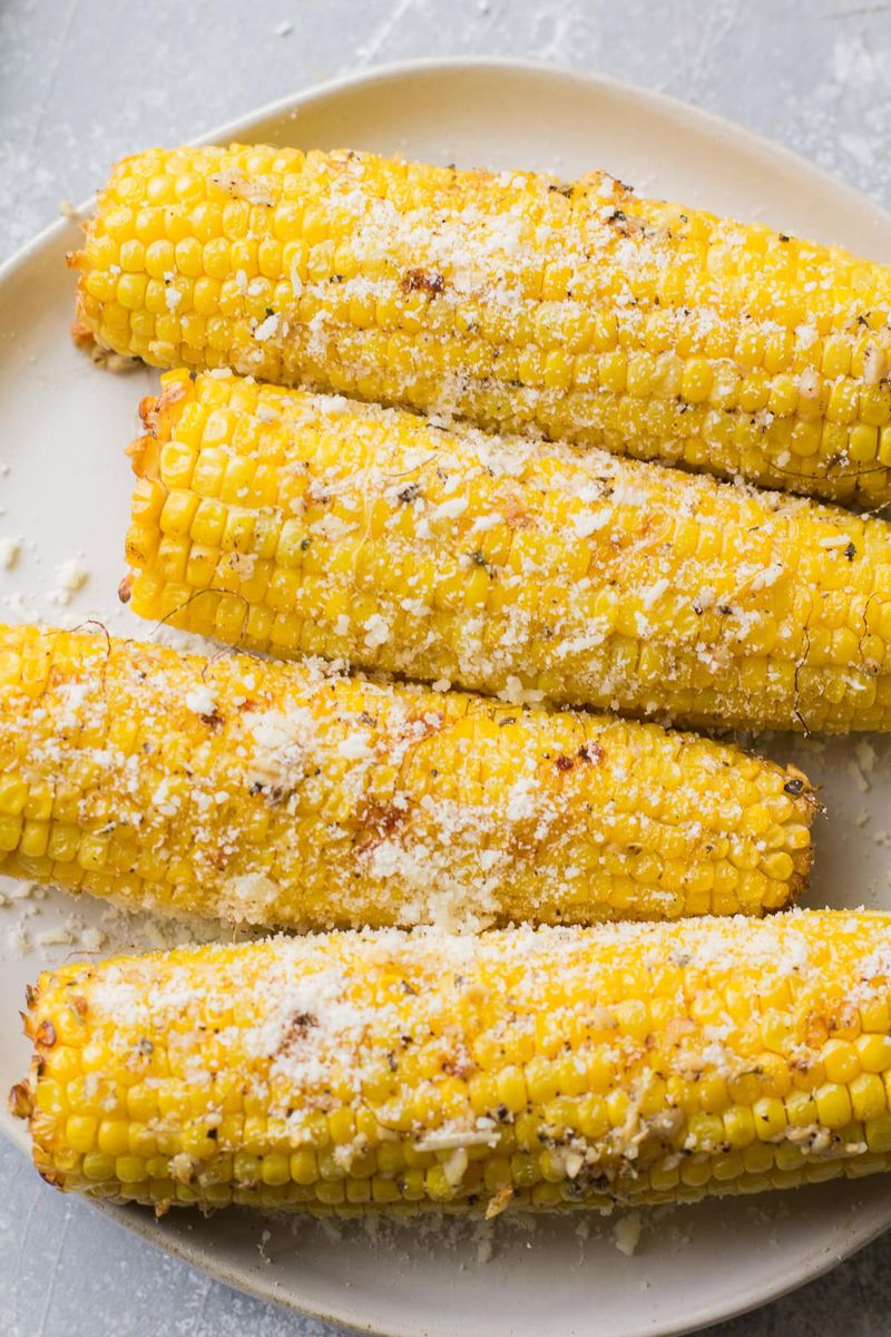 Garlic Parmesan Corn on the Cob