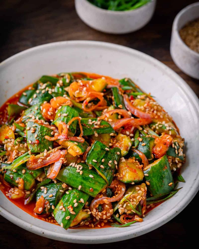 Spicy Cucumber Salad