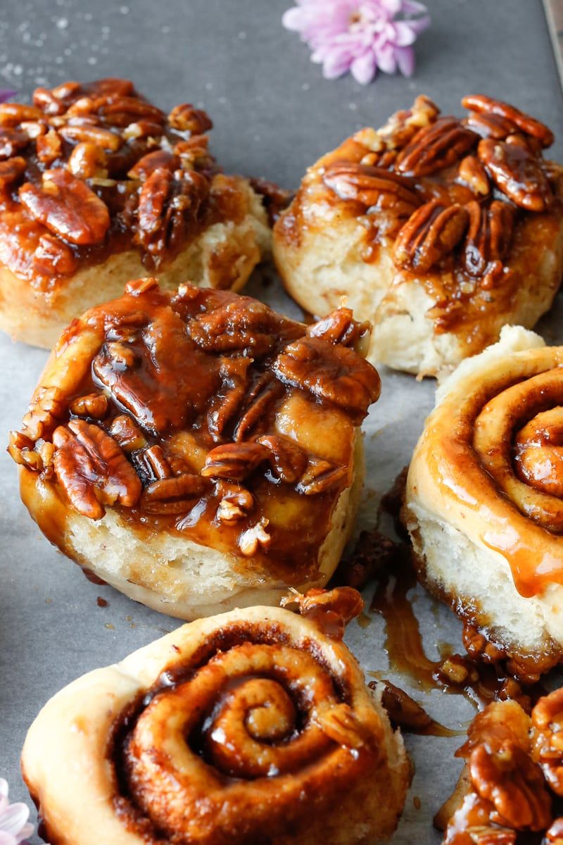 Cinnamon Pecan Sticky Buns