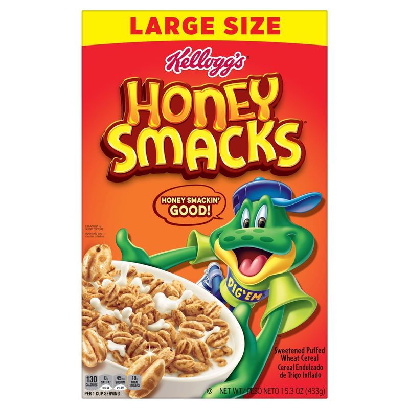 Honey-Coated Puffed Wheat