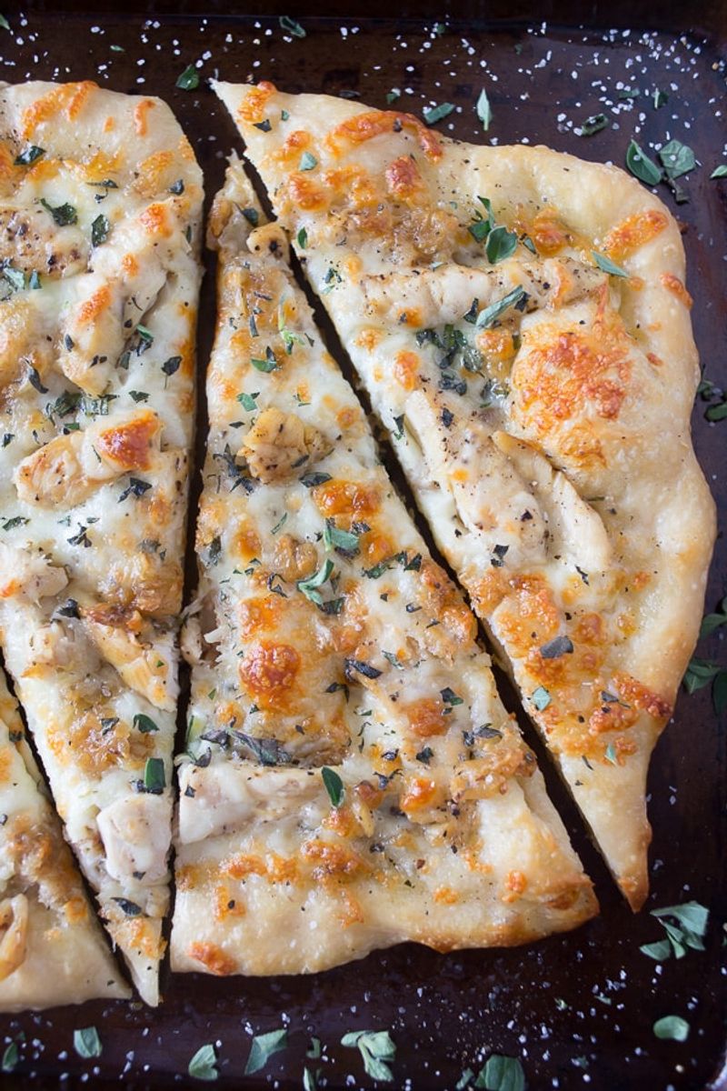 Roasted Garlic & Chicken