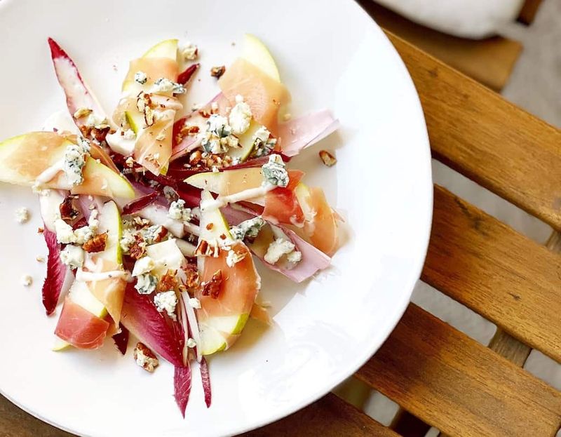 Endive Salad with Walnuts, Pears, and Gorgonzola