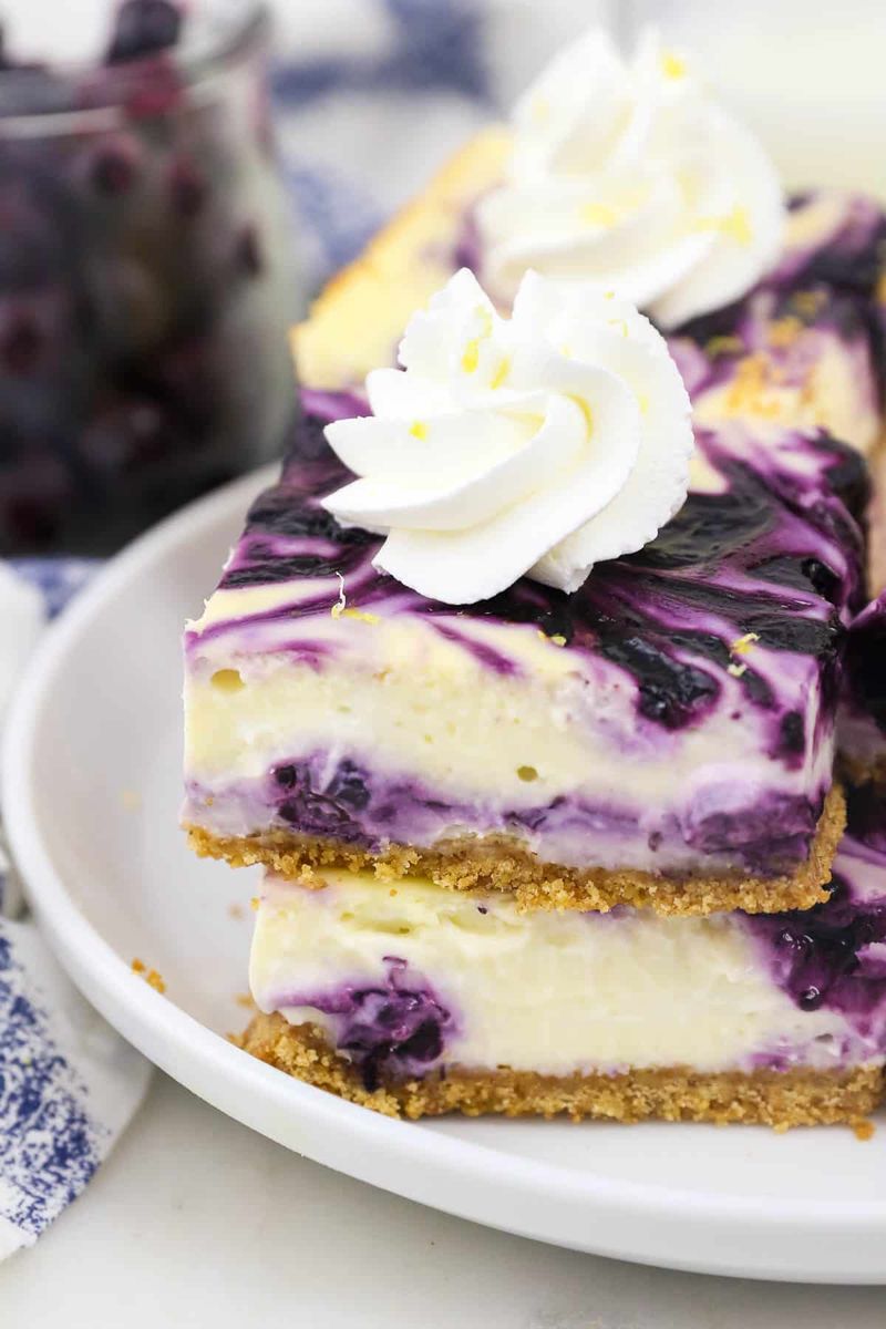 Blueberry Cheesecake Bars